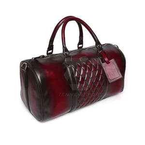 กระเป๋าเดินทางหนังแบบสปอร์ต กันน้ำ ผลิตตามสั่ง ขายดี ดีไซน์ยอดเยี่ยม สำหรับผู้ชายและผู้หญิง - Product Image 3