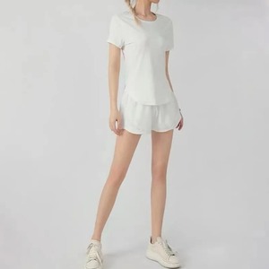 Femmes Gym Hot Short Sport Femme Yoga Poche Cyclisme Course Fitness Taille Haute Push Up Doublure Pantalon Loose Vêtements d'entraînement - Product Image 5