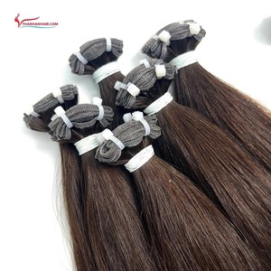 Wholesale Price 100% Vietnamese Remy Hair Extensions Natural Straight Weft Best Quality Silky No <b>Tangle</b> No Shedding Large Stock - Product Image 1