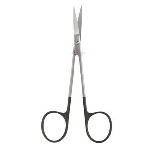 Instrument dentaire Ciseaux chirurgicaux en acier inoxydable Ciseaux pour pansements à l'iris Ciseaux droits pour tranchants - Product Image 1