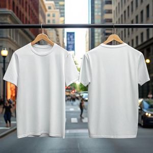 Camisetas de Manga Corta para Hombre, 100% Algodón, Tejido de Punto, Corte Regular, 180g, Lisas, Casuales, Anti-Pilling, con Logotipo Personalizado de su Marca, al por Mayor - Product Image 1