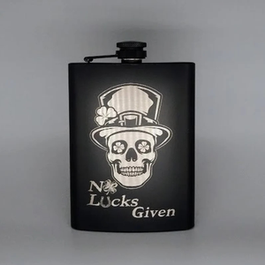 Taza decorativa de acero inoxidable con estampado personalizado, taza de metal grabada, taza de acero inoxidable - Product Image 6