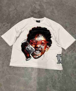 เสื้อยืดผ้าฝ้าย100% แบบครอปสำหรับผู้ชายกันรอยยับแห้งเร็วระบายอากาศได้ดีแบบย้อนยุค - Product Image 3