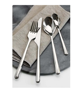 Juego de cubiertos con mango de diseño de acero inoxidable al por mayor, tenedor de oro, cuchillo, fabricante de acero espejado de La India - Product Image 6