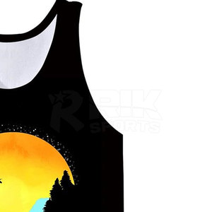 เสื้อกล้ามผู้ชายคุณภาพสูง สั่งทำได้ ระบายอากาศดี สไตล์ลำลอง ราคาขายส่ง เสื้อกล้ามแบบซับลิเมชั่น - Product Image 3
