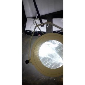Brass and Acrylic Bench Magnifier <b>Optically</b> Effective Glasses Type for Wood Repairing - Product Image 5