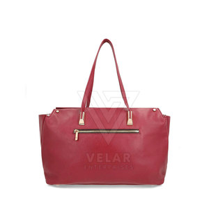 Hot Sale Made in Pakistan Fashion Leather Handbag Custom Logo Zipper Closure Eco-Friendly Durable Lightweight - Product Image 5