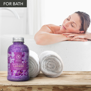 Aromatika Sal Marina Natural de Lavanda 600g para Baño Corporal con Aceite Esencial Relajante para el Cuidado de la Piel - Product Image 4