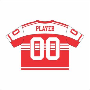 Uniforme de rugby américain de haute qualité maillot de football en maille respirante équipe pratique hauts de sport pour hommes adultes grande taille disponible - Product Image 2