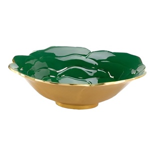 Bol en aluminium personnalisé de qualité artisanale indienne, design classique, pour salade et service alimentaire, vaisselle de cuisine faite à la main - Product Image 1