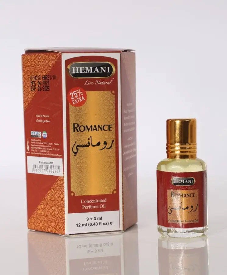 HEMANI Attar 12ml Alcohol Free Long Lasting Top Quality Perfume Oil eco-friendly Attar box packing