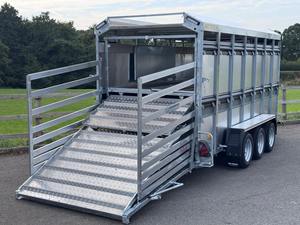 Remolque para ganado de uso agrícola, superventas, mejor calidad, resistente, ganado, oveja, cerdo, transporte, semirremolque, venta al por mayor, precio de fábrica - Product Image 6