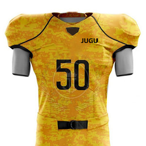 Uniforme de football américain léger personnalisé, nouveau style, couleur unie - Product Image 3