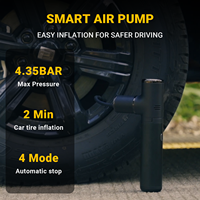 Jump Starter Mobil 4 in 1 800A dengan Kompresor Udara, Power Bank, Lampu LED, Booster Baterai Darurat Portabel untuk Kendaraan 12V OEM