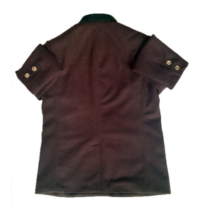 Veste en laine de haute qualité pour homme, manteau traditionnel en daim, style oriental - Product Image 2