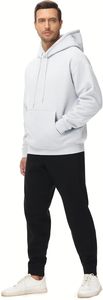 Nouveau Pull Polaire Homme Hiver 2025 à Capuche, Teint en Pièce, en Polyester/Coton, Séchage Rapide, Doublé - Product Image 4