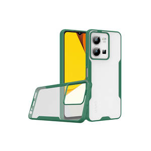 Étui en silicone antichoc de qualité supérieure, ajustement parfait, vert foncé, coque arrière protectrice pour Vivo Y35 et V23E 8 Plus, étuis pour téléphones mobiles - Product Image 1