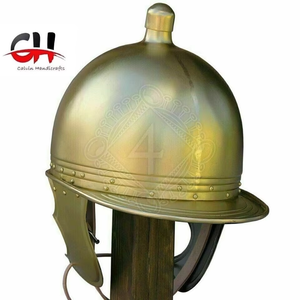 Casco medieval de acero romano monteforteno calibre 18, casco de caballero. - Product Image 5