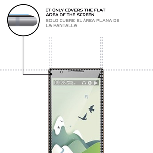 ANTISHOCK Screen <b>Protector</b> for Verykool S6001 Cyprus Premium Protection for Your Device - Product Image 3