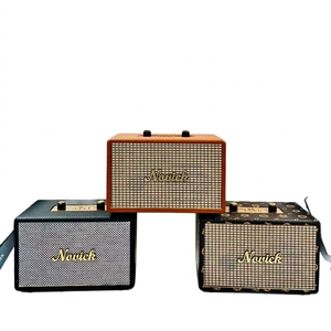 Altavoz Portátil Inalámbrico M18 MAX Vintage <span class=keywords><strong>de</strong></span> Tela, <span class=keywords><strong>Boombox</strong></span> <span class=keywords><strong>de</strong></span> 20W con Bajos Potentes, Subwoofer para Fiestas al Aire Libre, Venta al Por Mayor - Product Image 6