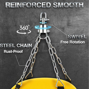 Saco de Boxeo de Alta Resistencia para Entrenamiento Físico, Unisex, Relleno de Arena, para Boxeo, Entrenamiento y Acondicionamiento, Construcción Duradera, Uso en Gimnasio en Casa - Product Image 5