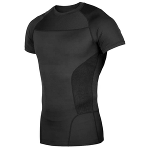 New MMA Rash Guard Design Your Own Sublimation <b>Compression</b> <b>Shirt</b> BJJ Rashguard Custom Printed Polyester/Nylon 240g Mens - Product Image 3