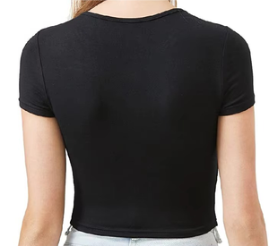 Camisetas sin Mangas Casuales para Mujer, Largo Regular, Satén Transpirable, Tejido de Punto Ecológico, Hecho en Pakistán, Venta al por Mayor Barata - Product Image 6