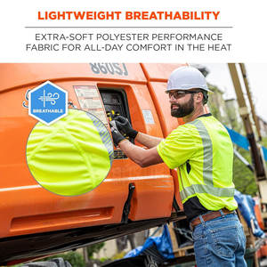 Meilleur prix chemise de sécurité routière réfléchissante haute visibilité chemise de sécurité haute visibilité respirante pour hommes en vente en ligne - Product Image 4