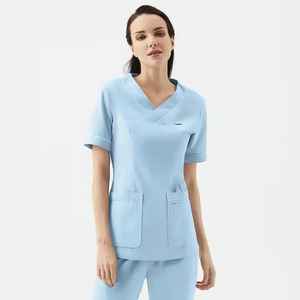 Tenues d'infirmière de qualité supérieure pour femmes, ensembles de blouses médicales pour médecins et infirmières, tenue d'hôpital en toile durable - Product Image 5