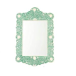 Miroir mural mère au design floral très vendu pour la décoration de la maison et de la salle de bain Miroir mural de style moderne - Product Image 2