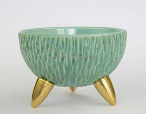 Bol à salade en résine artisanale orange pour la cuisine et la table, nouveau design, vaisselle de service, décoration pour la maison et le jardin - Product Image 5