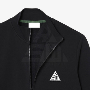 Sweat-shirts à capuche en coton mélangé uni de style professionnel, nouveaux, pour l'hiver, fermeture éclair, vente en gros personnalisée, haute qualité, écologiques, respirants - Product Image 5