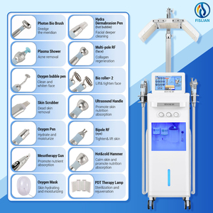 Appareil professionnel de peeling hydro-aqua 14 en 1, microdermabrasion à l'oxygène avec aspiration pour salon de beauté à jet d'oxygène - Product Image 2