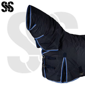 Newest Customized Waterproof Breathable Lightweight Heavy Duty Durable Horse Blanket 1200D Oxford Fabric High-quality Winter <b>Rug</b> - Product Image 6