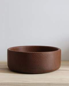 Lot de 2 bols de cuisine jetables en bois de sheesham de 5 pouces, bols de service polyvalents en brun pour soupe de salade du désert et nouilles - Product Image 6