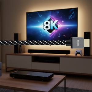 Câble HDMI Antracite 8K Ultra High Speed 2 m Audio & Vidéo 00127172 - Product Image 3