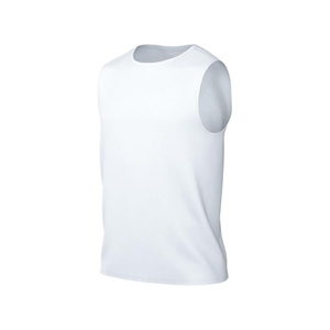 Camiseta sin mangas con logotipo personalizado al por mayor, chaleco de viaje sin mangas, camiseta sin mangas de gimnasio, camisetas sin mangas de algodón en blanco para hombre - Product Image 1