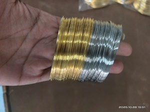 Hilo de Bisutería Dorado de 2.5 Pulgadas y 0.6mm de Grosor, para Hacer Pulseras y Bisutería, en Caja, Modelo Jaunty F1036, Gran Venta - Product Image 6