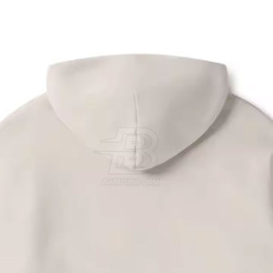 2025 Logo personnalisé léger hiver surdimensionné sweats à capuche avec motif solide pulls à col pour hommes-Vente en gros - Product Image 6