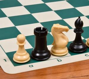 Jeu d'échecs de la série Premium Staunton, pièces d'échecs professionnelles en plastique, noir et blanc, roi de 3,75 pouces - Product Image 5