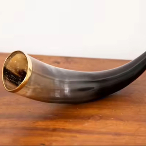 Corne à boire Viking polie écologique personnalisée Tasse en céramique artisanale de haute qualité Cadeaux d'affaires directs pour la maison - Product Image 6