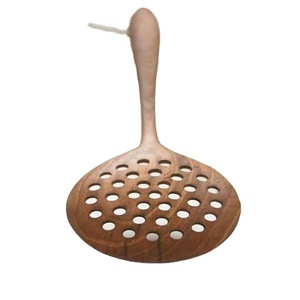 Cuillère de service élégante cuillères de cuisine antiadhésives pour vaisselle de cuisine cuillère ustensiles de cuisine en bois service de table - Product Image 1
