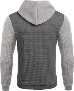 Sudadera con Capucha para Hombre, 420 GSM, Corte Regular, 100% Algodón, Felpa Suave, Cálida, Ecológica, Transpirable, Estilo Urbano, Lisa - Product Image 4