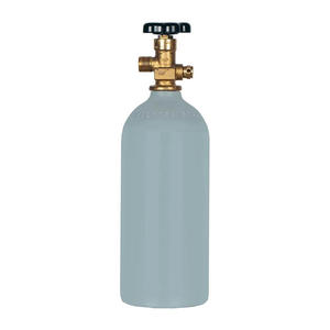 Cilindro de CO2 de aluminio de 2.5 lb (4 kg) con sistema de extracción compatible con TPED - Product Image 4