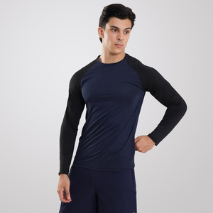 เสื้อยืดแขนสองข้างสำหรับผู้ชายเสื้อยืดสีพื้นทำจากผ้าฝ้าย100% ฮิปฮอปแบบกำหนดเองสำหรับฤดูร้อน - Product Image 5