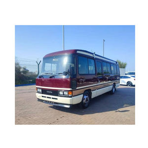 Usado 29 30 plazas T-oyota posavasos Mano Izquierda de segunda mano de lujo autocar Minibus con AC Usado Hiace Coaster Bus - Product Image 4