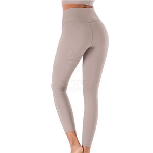 Diseña Tu Propio Conjunto de Yoga para Mujer, Patrón Sólido, Ecológico, Transpirable, Spandex/Poliéster, 2 Piezas, Ropa Deportiva para Gimnasio en Venta - Product Image 4