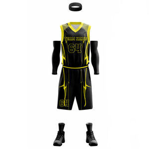 Uniforme de basket-ball de qualité supérieure nouveau design respirant en gros Logo personnalisé nom et numéro uniforme de basket-ball pour hommes - Product Image 6
