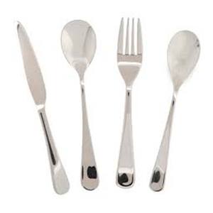 India's Top Supplier Selling Best Quality Durable Unique Silver Plated With Double Shade Bone Handle <b>Cutlery</b> Set - Product Image 4