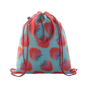 CreaDraw Shop Zaini Sportivi Sostenibili in RPET con Coulisse, Borse Promozionali per Merchandising - Product Image 5
